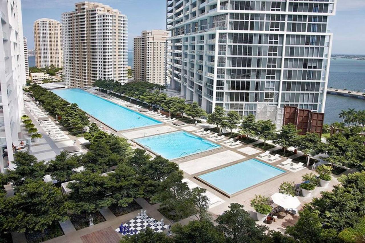 Beautiful One Bedroom Condo 16Ft Ceilings At The W Miami Bagian luar foto